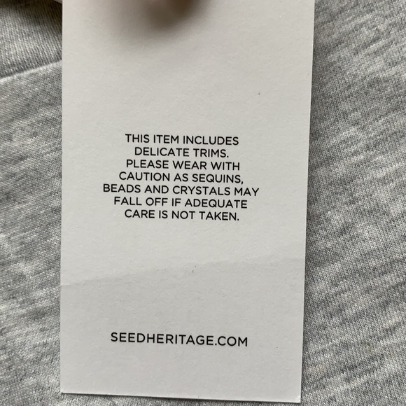 Girls Sequence grey tshirt NWT size 14 - Picture 7 of 9